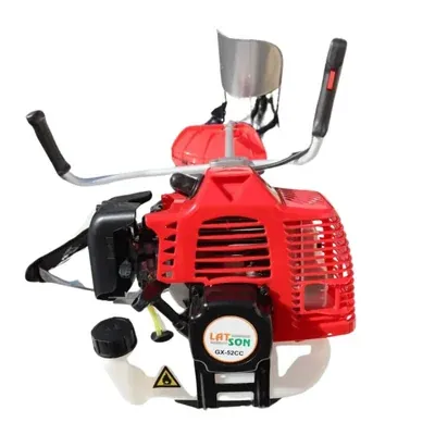 Latson LT-BC-52SP, 52 CC 2 Stroke Side Pack Petrol Brush Cutter Machine