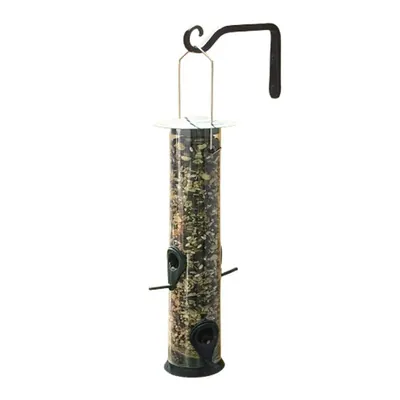 Ecofynd 6 Inch Wall Hook Hanging Plant Bracket, Straight Plant Hanger for Bird Feeders, Planters, Lanterns, Wind Chimes (Set of 4)