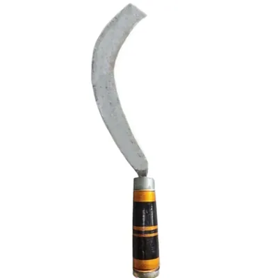 Hand Sickle with Mild Steel Blade for Efficient Paddy & Grass Cutting