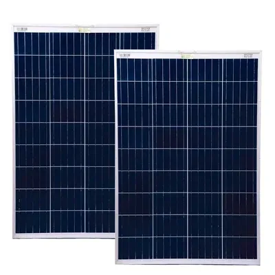 Solar Universe India 210 W Solar Panel for Recharging 12 V Batteries (Pack of 2)