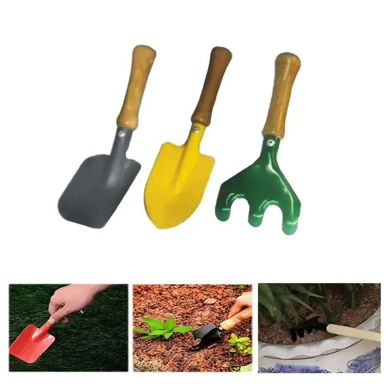 Unison Mini Garden Tools Set (Set of 3 Pcs) For Garden Purposes