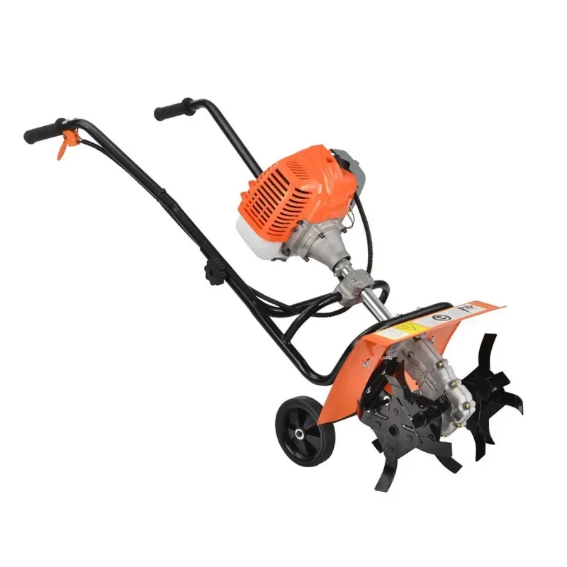 Golf Ultra GU-PT52, Mini Power Tiller with Powerful Petrol 2 Stroke and 52 CC Engine