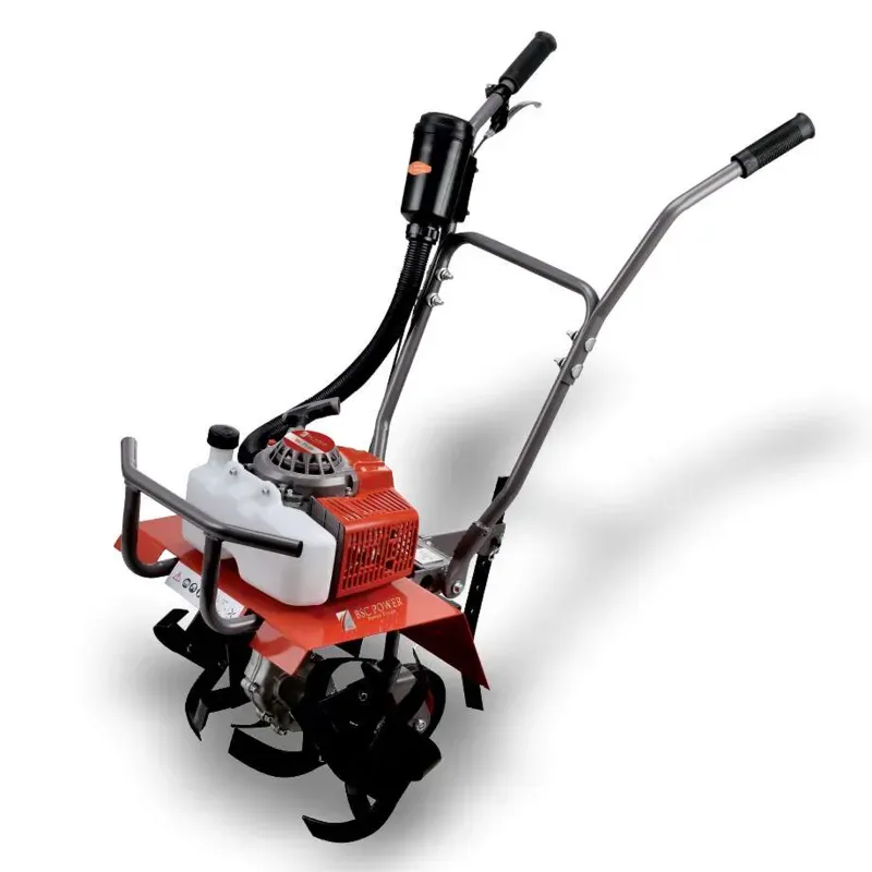 BSC Power BSC-PT-680, 3.0 kW 2-Stroke 68 CC Mini Power Weeder for Agriculture, Lightweight & Easy to Maneuver
