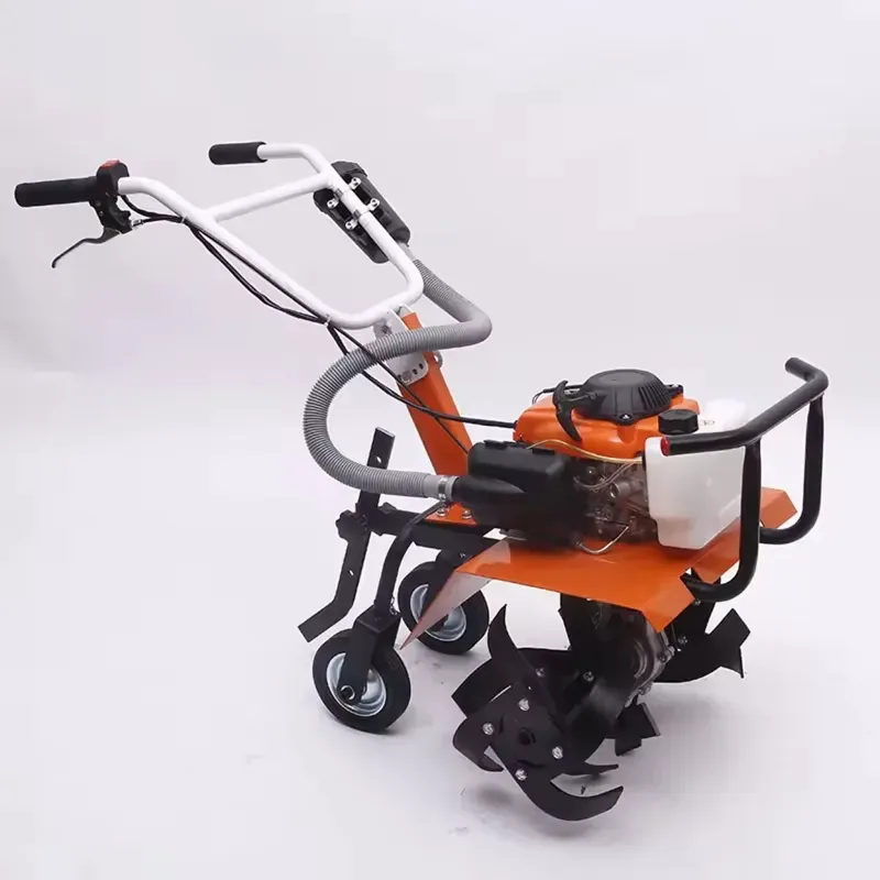 GT Shakti 4 Stroke 53 CC Powerful Mini Tiller For Gardening, Small Farming Cultivation & Weeding