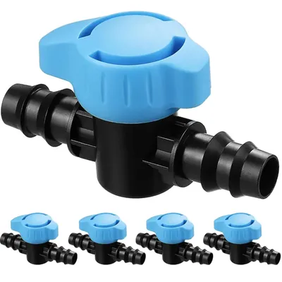 Heavy-Duty (20 Inch x 20 mm) Blue Mini Valve for Irrigation Use (Pack of 25 Pcs)