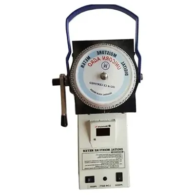 Unicorn Agro Digital Moisture Meter For Coffee Beans, Oats, Wheat, Sunflower, Cooton Seeds, UA-002, 1 Year Warranty
