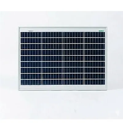 Waaree 40 W 12 V Mono PERC Solar Panel Off-Grid IP67 Toughened Glass for Home Use
