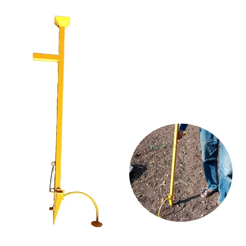 Mild Steel Hand Operated Planter and Seeder with Distance Marking Feature, Height 100 cm, Diameter 3.2 cm
