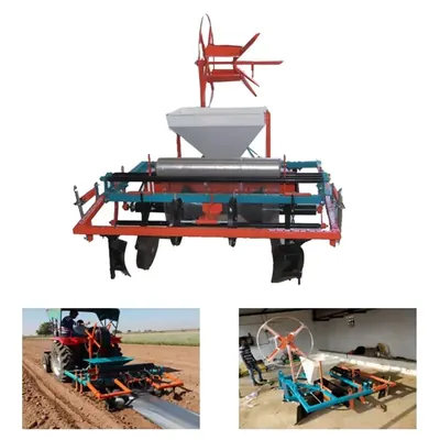 Dharti Agro Agricultural Mulch Laying Machine for Tractor 35 HP Onwards