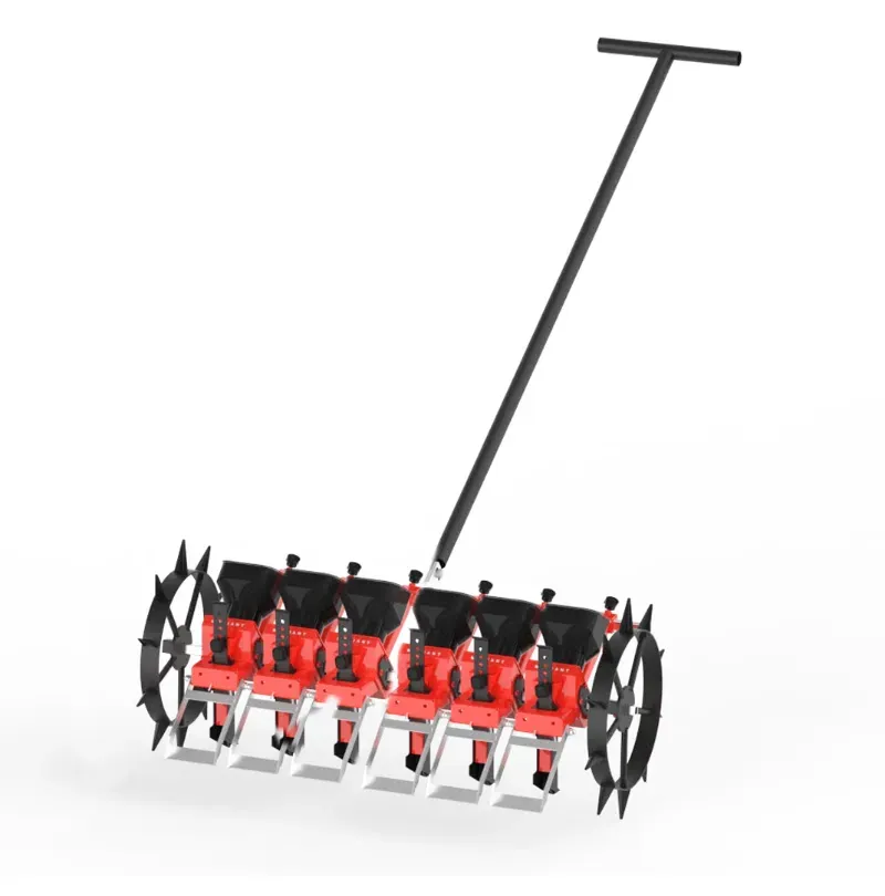Modiant A1- 6 Line Six Row Manual Multi Seeder Machine with Handle, Suitable for Sowing Various Types of Seed