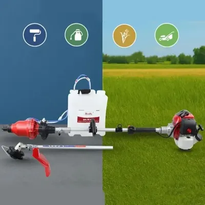 Really RAPL-MB-410G, Multifunctional Brush Cutter / Sprayer / Blower / Painter All in One Machine