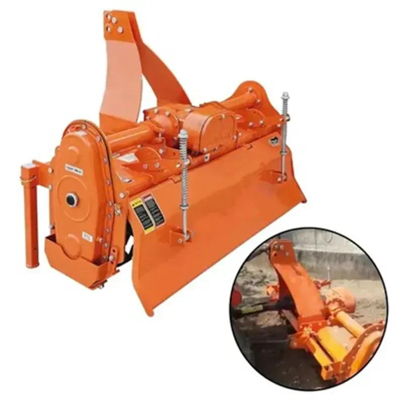 Farmcan Orchard Rotavator 4 ft with 30 Blades Suitable for 26 HP to 35 HP Tractors (Type-Gear Box, Multi Speed)