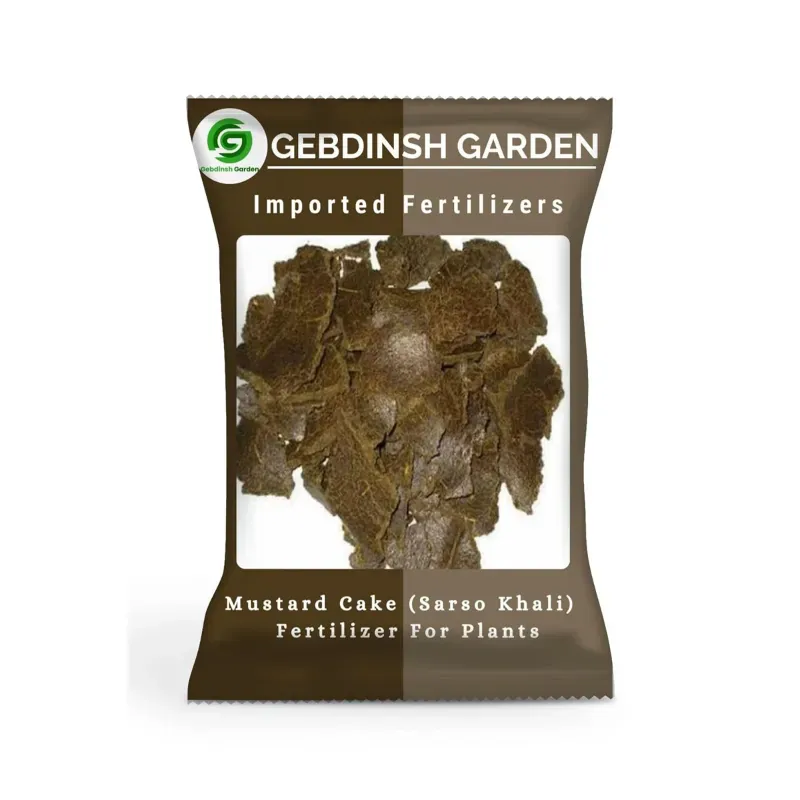 GEBDINSH 1 kg Mustard Cake / Sarso Khali for Soil Conditioning & Natural Macro-Nutrients (1 Pc)