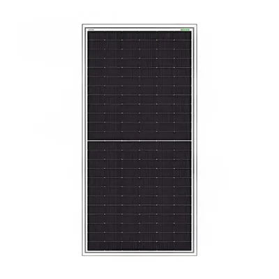 Waaree 580 W N-Type TOPCon Dual Glass Bifacial Solar Panel with 21.86% Efficiency Utility, 144 Half-Cut Cells