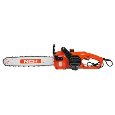 NCH E140 Electric Chainsaw, 1400 W Power with 16 Inch Guide bar for Effortless Cutting of Trees, Branches, and Firewood