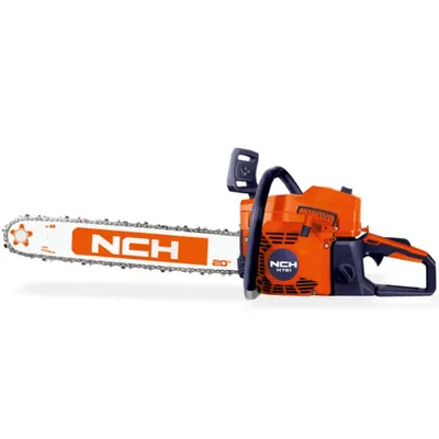 NCH H781, 68 CC 3.0 kW Petrol Chainsaw With 18 Inch Guide Bar for Felling/Cutting Trees, Logging Woods