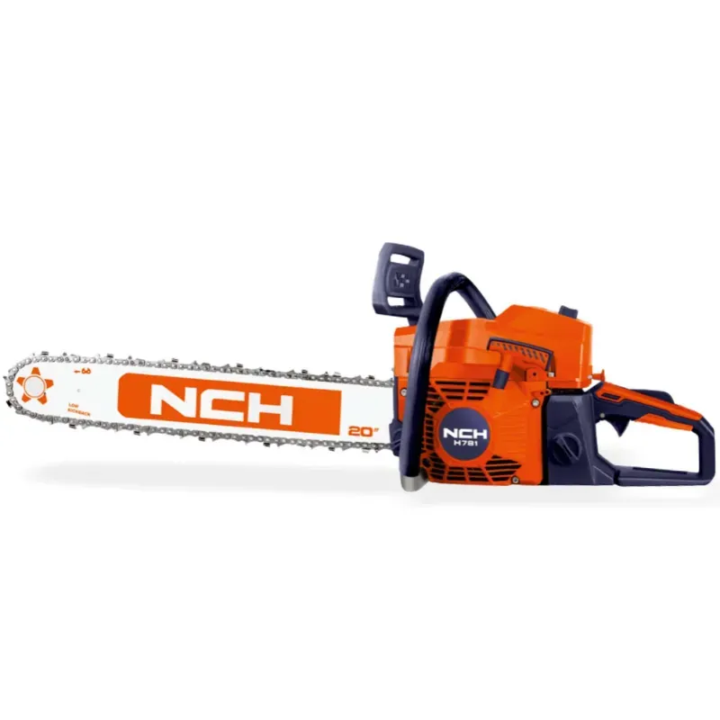 NCH H781, 68 CC 3.0 kW Petrol Chainsaw With 18 Inch Guide Bar for Felling/Cutting Trees, Logging Woods