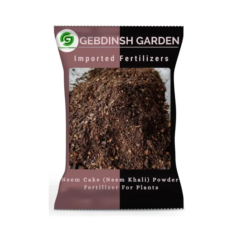 GEBDINSH 2 kg Neem Cake Fertilizer Pest Control Organic Manure (1 Pc)