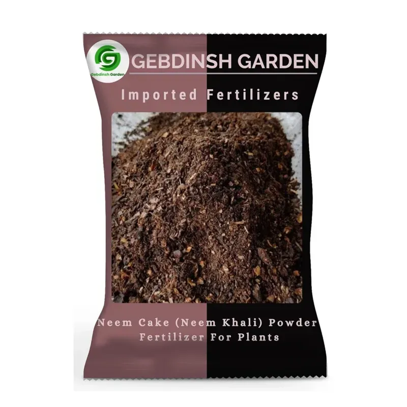 GEBDINSH 5 kg Neem Khali Powder for Plant Pest Protection, Organic Bio Pesticide Soil Feed
