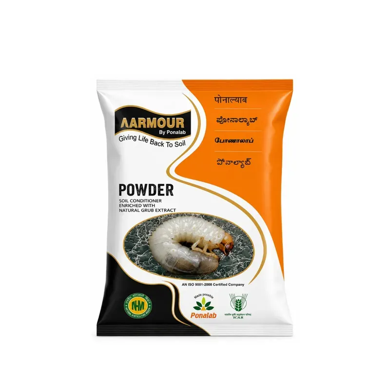 PONALAB AARMOUR (100 g) EPN Entomopathogenic Nematodes Bio Pesticide Natural White Grub & Soil Pest Killer