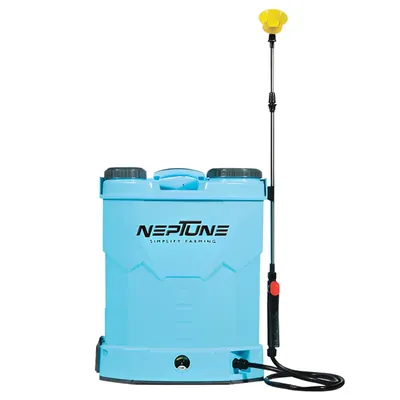 Neptune VN-14/AK-14, 20 L Knapsack Battery Sprayer with 12 V 14 Ah Battery, Suitable for Agriculture, Garden and Nursery