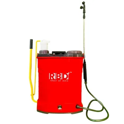 RBD 20 L 2-in-1 Sprayer with 12 V 8 Ah Power Spray Pump and Accessories for Agriculture and Garden use