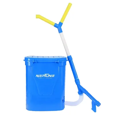 Neptune Double Head Manual Backpack Fertilizer Dispenser With 20 L Tank for Agricultural, Garden & Soil Care Applications