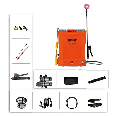 Really RAPL-20DM, 20 L Double Motor Battery Operated Sprayer (12 V/16A)