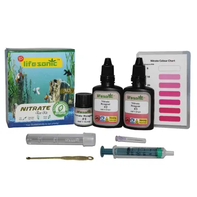 Lifesonic Nitrate Test Kit, 150 Test For Tanks & Ponds