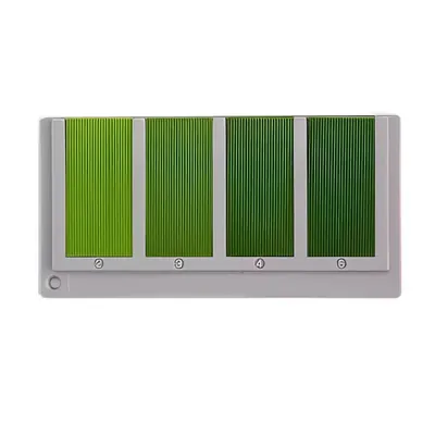 Nitrogen Parameter Leaf Color Chart for Plant Growth (Pack of 25)