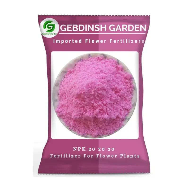 GEBDINSH 5 kg NPK 20 20 20 Powder Plant Fertilizer for Balanced Growth and Equal Ratio NPK