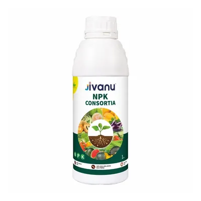 Green Revolution 1 Litre Jivanu NPK Consortia Liquid