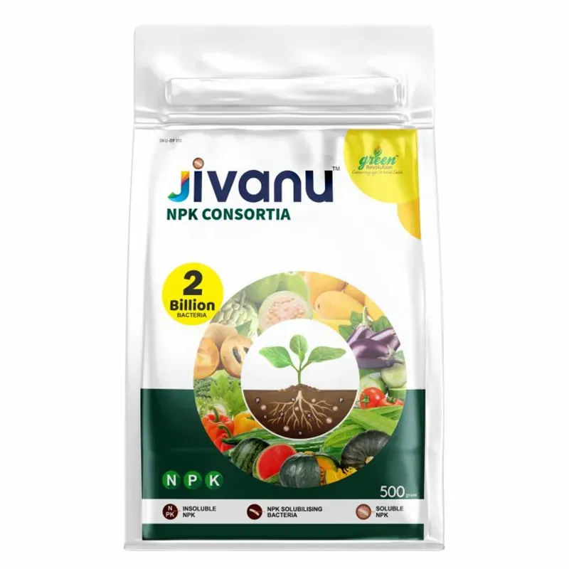 Green Revolution Jivanu 500 g NPK Consortia Bacteria Powder