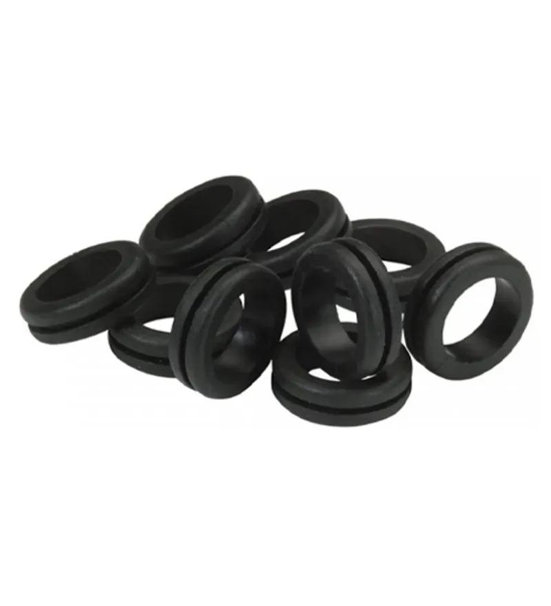 32 mm Black Open Rubber Grommets used for Drip Irrigation (Pack of 20)