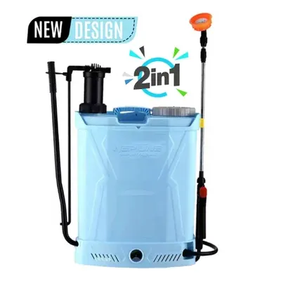 Neptune BS-21 Battery & Manual 2-in-1 Knapsack Sprayer 12 V 8 Ah, 20 L High Pressure for Agriculture & Gardening Use