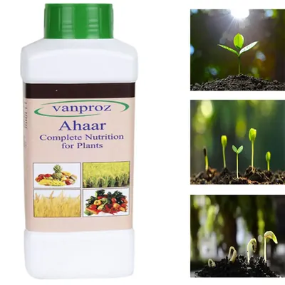 Vanproz Organic Ahaar, Plant Nutrition For All Crops (Quantity-1 Litre)