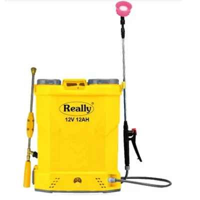 Really RAPL-BS-1212DM Double Motor Battery Operated Agriculture Sprayer used to apply liquids
