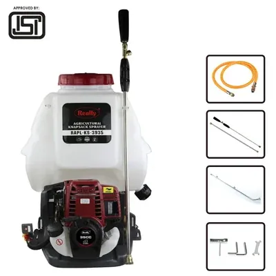 Really RAPL-KS-3120, 4 Stroke and 35 CC Engine 20 L Knapsack Power Sprayer with ISI Mark for Agriculture and Garden use