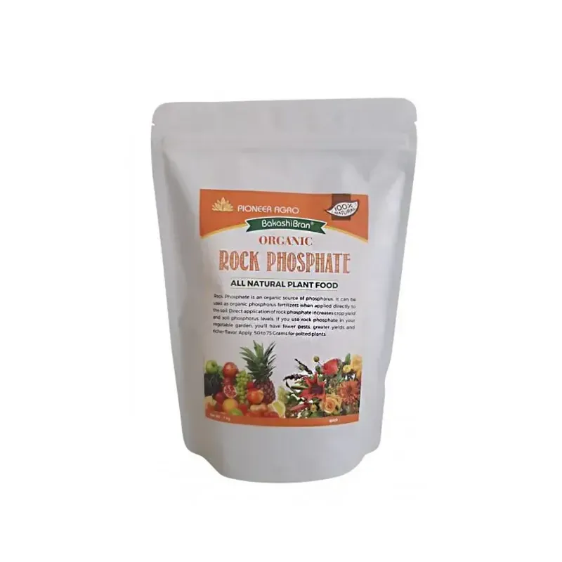 Pioneer Agro 1 kg Rock Phosphate, Rich Organic Phosphorus and Calcium Mineral for Root Growth and Flowering Booster