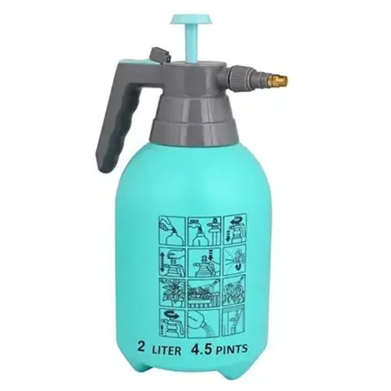 Giga Watts Oriley Water Mist Pressure Spray Pump Bottle with Nozzle For Home & Garden 2 L Hand Held Sprayer (Pack of 3)