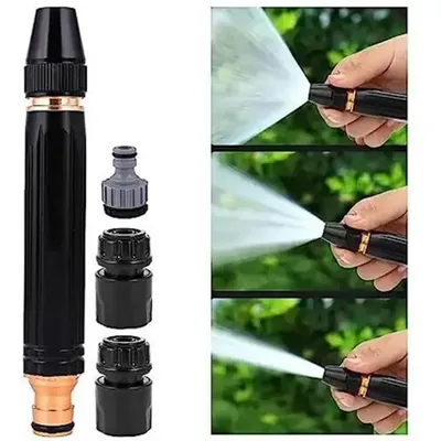 Giga Watts Oriley Water Spray Gun for 1/2 Inch Hose Pipe High Pressure Car Washer for Plant 0 L Hose-end Sprayer (Pack of 1)