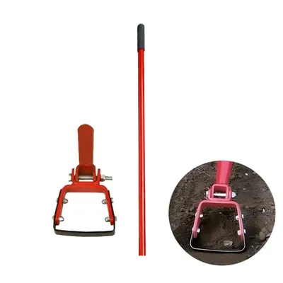Heavy Duty 3.5 Inch Oscillating Hoe With 5 ft Handle, Weed Remover