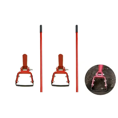 Heavy Duty 3.5 Inch Oscillating Hoe With 5 ft Handle (Pack Of 2)