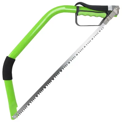 OUTO Hacksaw 24 Inch with Heavy Duty High Strength Carbon Steel Professional Mini Pruning Hand Saw Teeth