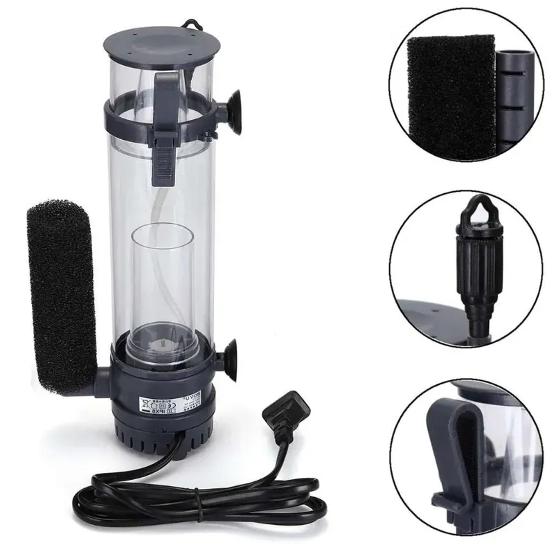 BOYU 6 W WG 308 Protein Skimmer For Salt Water Marine Aquarium Suitable For 80-120 L Aquarium