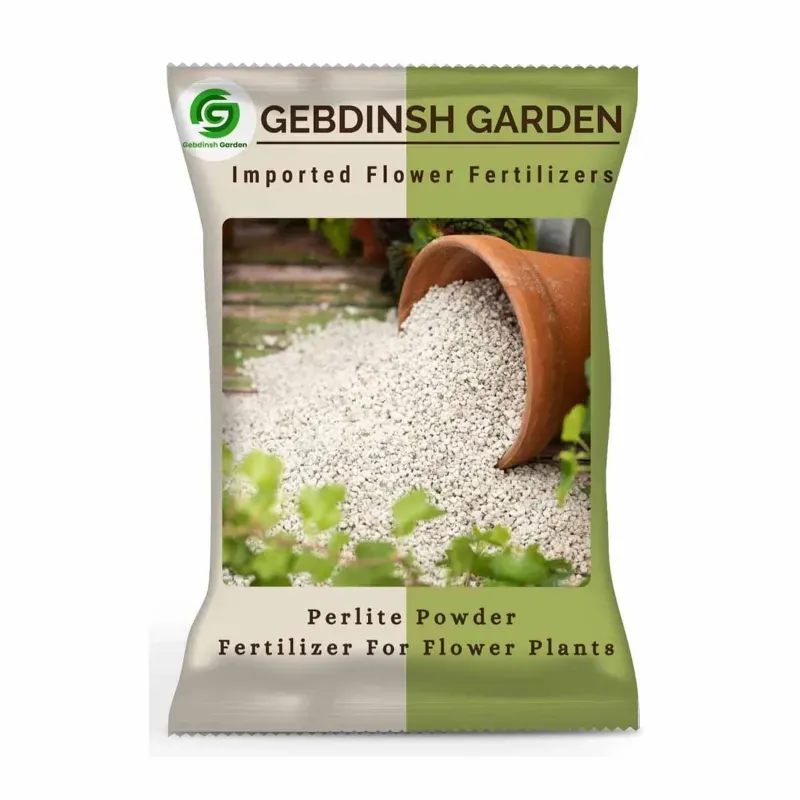 GEBDINSH 1 kg Perlite Powder Soil Aeration for Flower Plants Moisture Retention & Fast Drainage