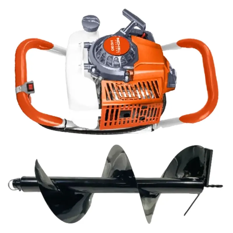 NCH H680, 68 CC 2-Stroke Petrol Engine Earth Auger Machine With 12 Inch Drill Bit