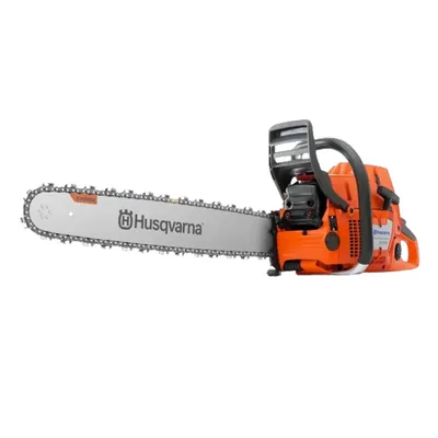 Husqvarna 390XP, 88-cc Petrol Chainsaw, Wood Cutting, Wood Logging Machine with 24 Inch Guide Bar
