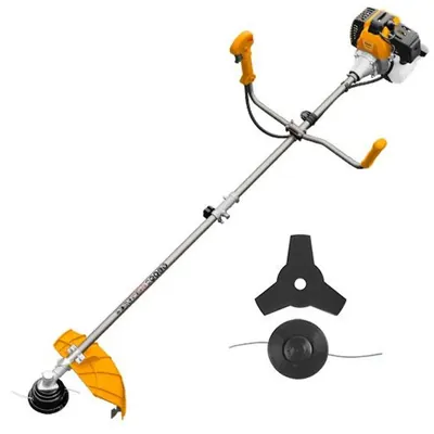 INGCO GBC5524421, 2.2 HP 52 CC 2 Stroke Petrol Operated Sidepack Brush Cutter
