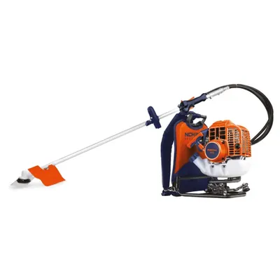 NCH G45B, 63 CC 1.6 kW 2-Stroke Backpack Petrol Brush Cutter, Ideal for Agriculture, Gardening & Landscaping